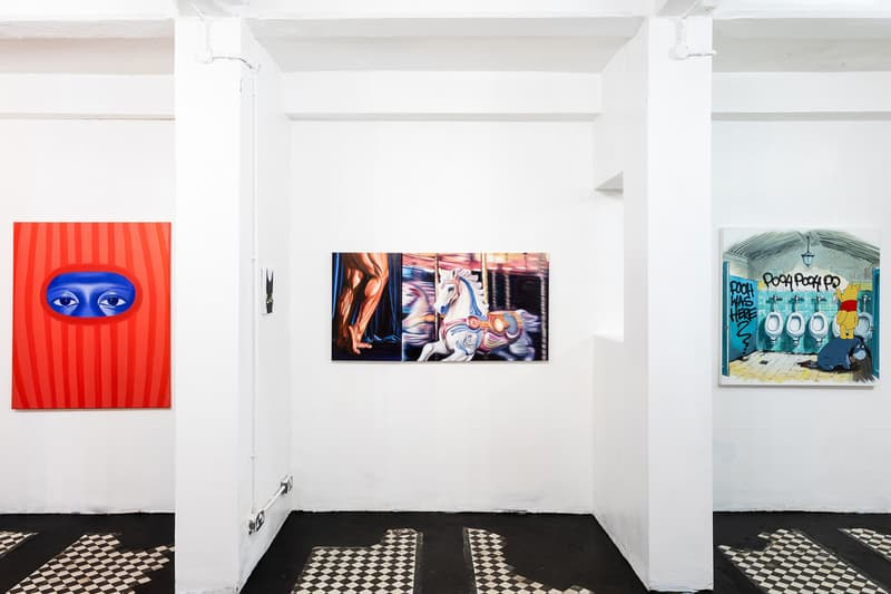 Toxic Arts Gallery 'The Garage' Group Show London Art Artworks