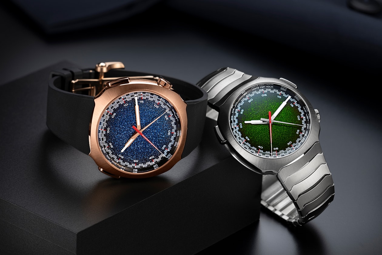 H. Moser & Cie. Watches & Wonders 2025 Geneva Novelties Info Endeavour Center Seconds Concept Purple Enamel  Streamliner Flyback Chronograph Endeavour Center Seconds Concept Purple Enamel Pop collection 