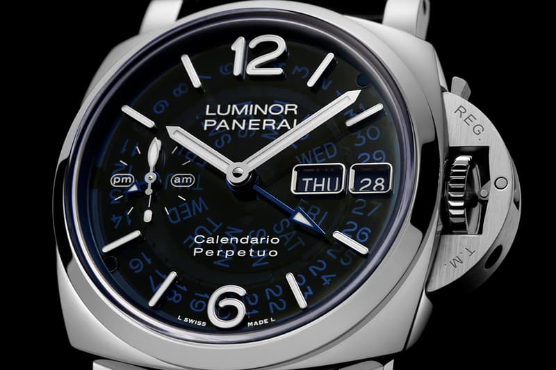 Panerai Luminor Perpetual Calendar GMT Platinumtech PAM01575 Watches & Wonders 2025