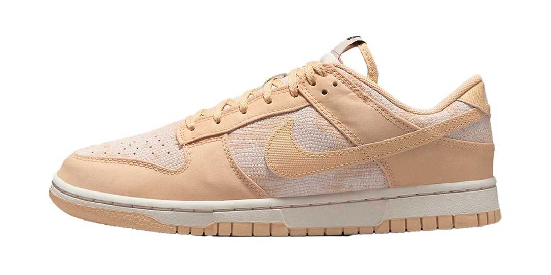 Nike Builds the Dunk Low in "Snakeskin"