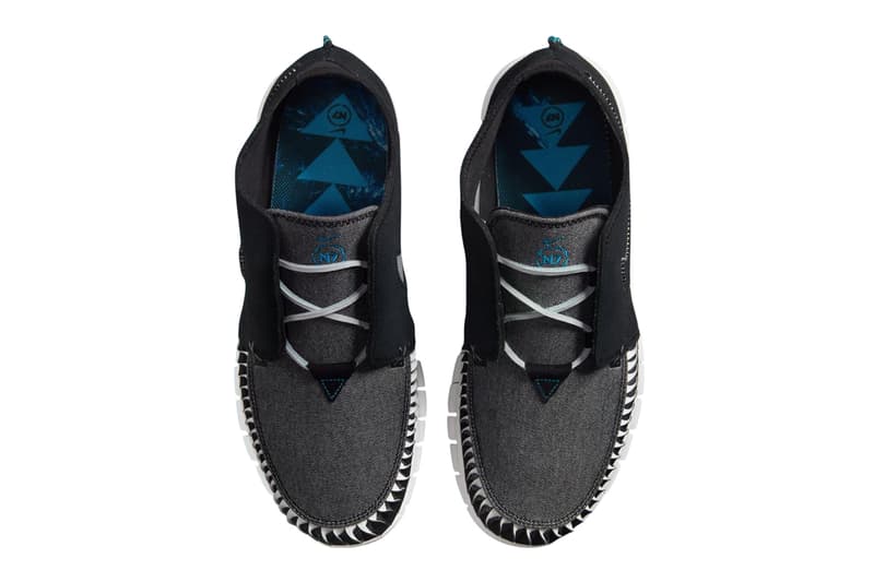 Nike Free Forward Moc 2 N7 Slated to Return This Summer Black/Dark Turquoise-White IB8163-010 indigenous inspiration minimalistic design