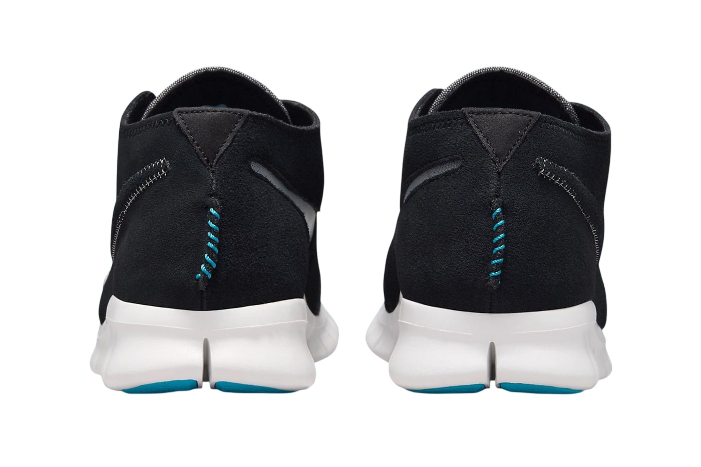 Nike Free Forward Moc 2 N7 Slated to Return This Summer Black/Dark Turquoise-White IB8163-010 indigenous inspiration minimalistic design
