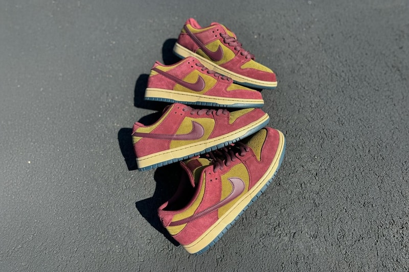 Nike SB Dunk Low "Burgundy Crush" HQ1625-600 Release Info 