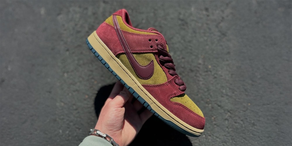Nike SB Dunk Low "Burgundy Crush" Channels Moody Fall Tones