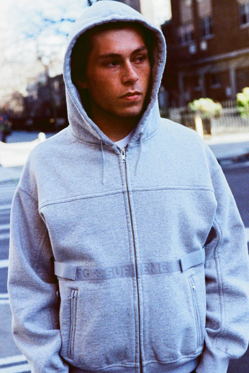 Supreme x Marithé + Françoise Girbaud Spring 2025 Collaboration french fashion house François Girbaud and Marithé Bachellerie western house M+FG   Leather Flight Bomber Jacket, Denim Trucker Jacket, Down Puffer Vest, Hockey Jersey, Hooded Sweatshirt, Leather Cargo Pant, Baggy Jean, Sweatpant, Denim Short, Tee, Camp Cap, Beanie, Tote Bag and Towel