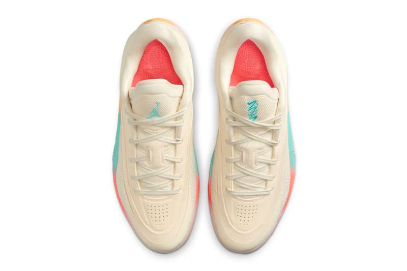 Jordan Zion 4 “Island Beach” FD0591-102 Release Info zion williamson nba new orleans pelicans michael jordan brand basketall player gradient shoe