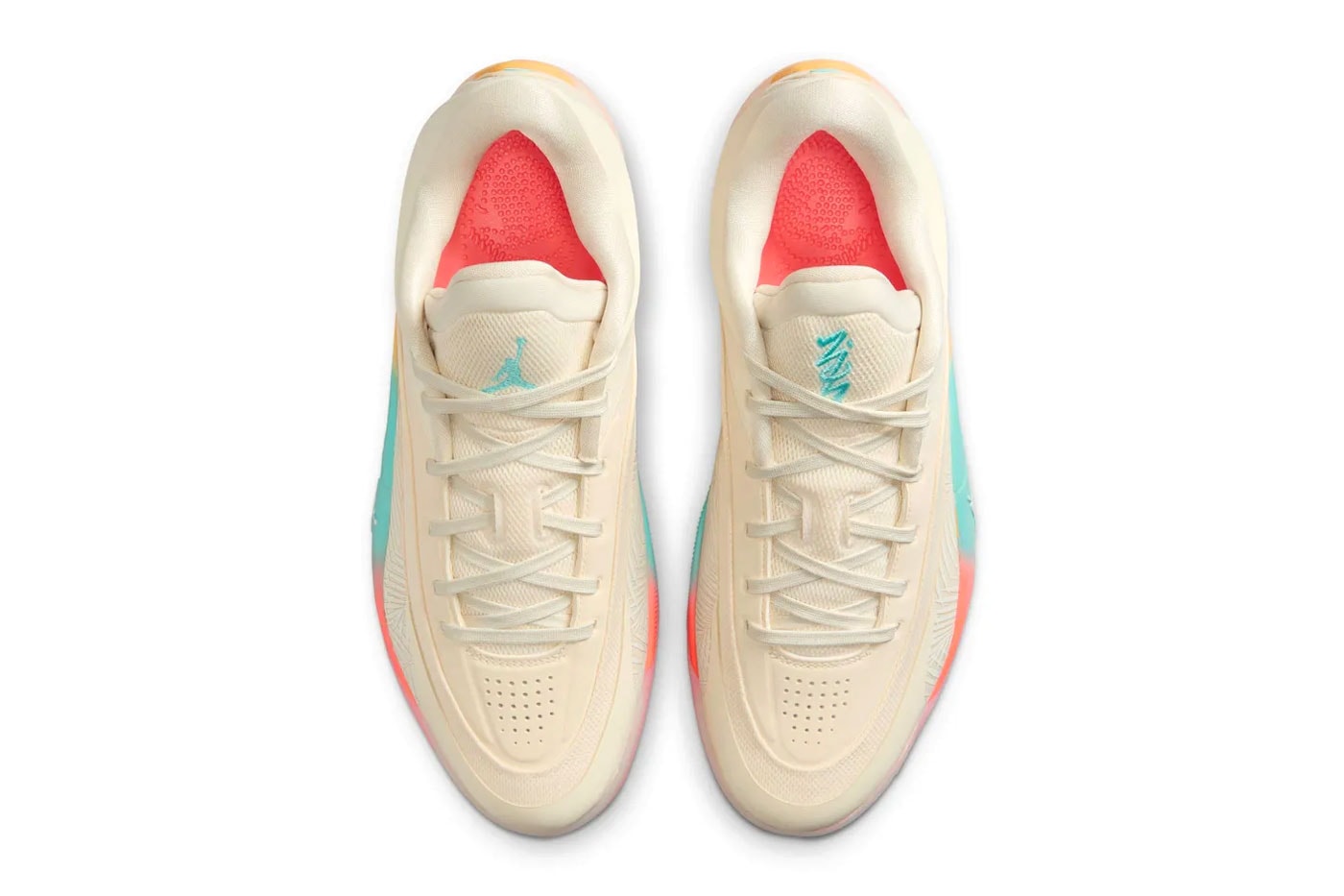 Jordan Zion 4 “Island Beach” FD0591-102 Release Info zion williamson nba new orleans pelicans michael jordan brand basketall player gradient shoe