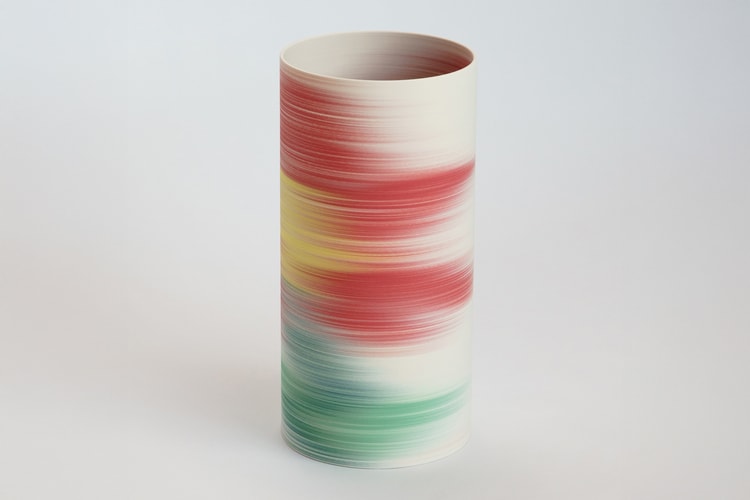 Olivier Van Herpt Creates Painterly Vessels in Collaboration With a 3D Printer