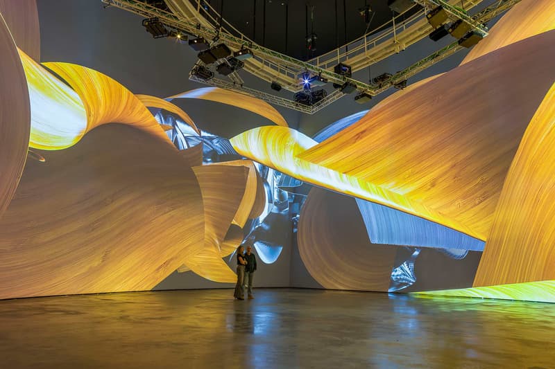 refik anadol living architecture frank gehry guggenheim bilbao