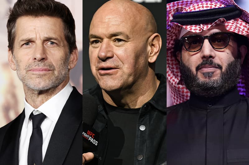Zack Snyder Direct UFC Film Brawler dana white Turki Alashikh the ring His Excellency Turki Alashikh, chairman of the General Entertainment Authority of Saudi Arabia filmmaker co-write produce ultimate fighting boxing mma