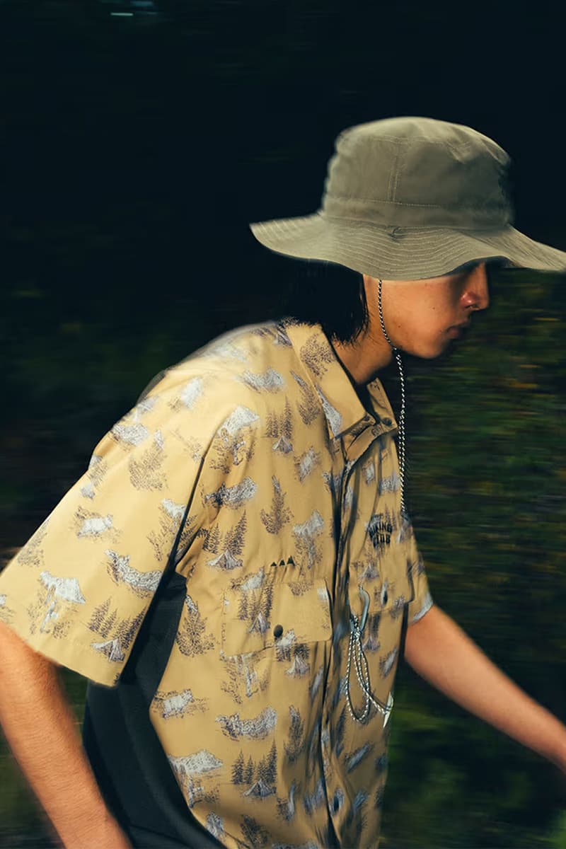 and wander “HIKING CLUB” Spring Summer 2025 Collection Release Info neutral palette camping outdoor 