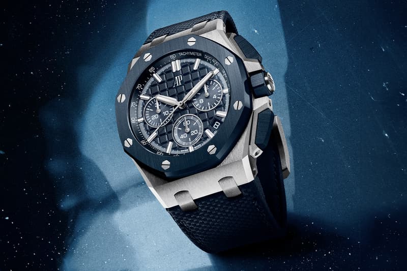 Audemars Piguet “Bleu Nuit, Nuage 50” Collection New Shade Of Ceramic Royal Oak Royal Oak Offshore Release Info ap swiss watch switzerland geneva watches and wonders