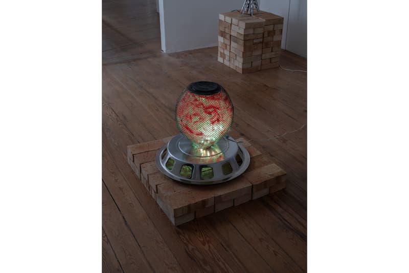 Dozie Kanu Solo Exhibition at Federico Vavassori Milan art artworks not opposed to tossing bricks into the quotidian, your honour