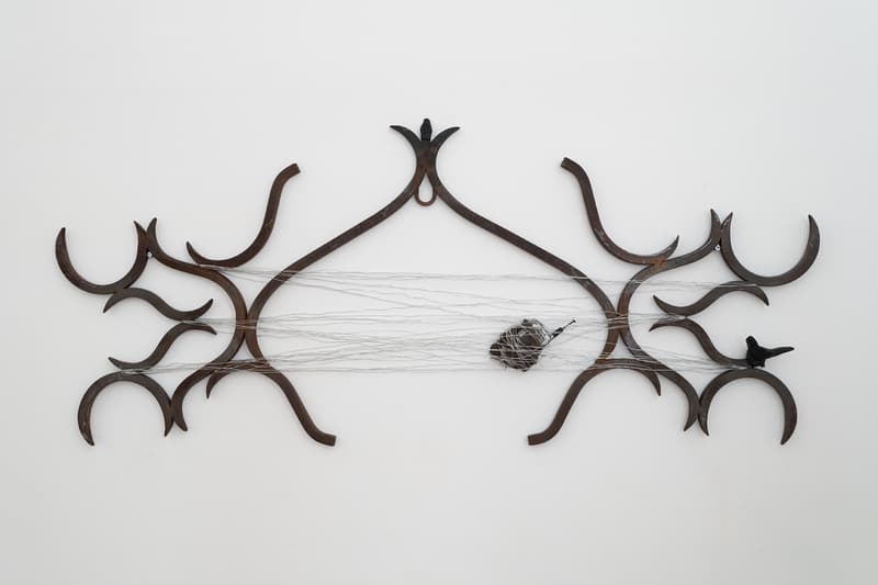 Dozie Kanu Solo Exhibition at Federico Vavassori Milan art artworks not opposed to tossing bricks into the quotidian, your honour