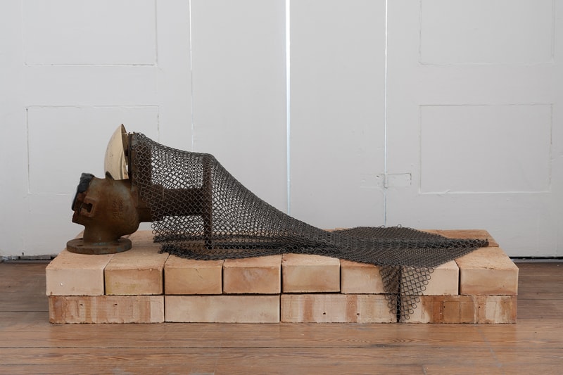 Dozie Kanu Solo Exhibition at Federico Vavassori Milan art artworks not opposed to tossing bricks into the quotidian, your honour