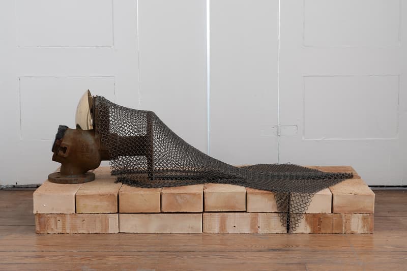 Dozie Kanu Solo Exhibition at Federico Vavassori Milan art artworks not opposed to tossing bricks into the quotidian, your honour