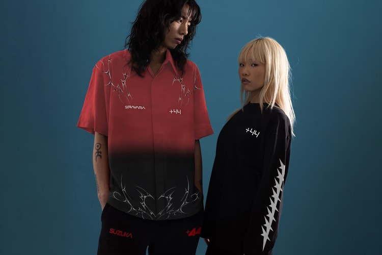 Lewis Hamilton +44 Drops Second "INFINITY" Collection With Hajime Sorayama