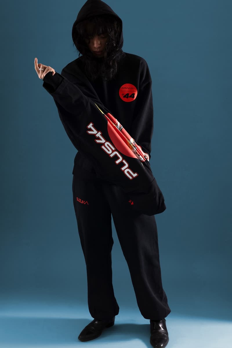 Lewis Hamilton +44 Drops Second "INFINITY" Collection With Hajime Sorayama japanese grand prix suzuka f1 formula one ferrari