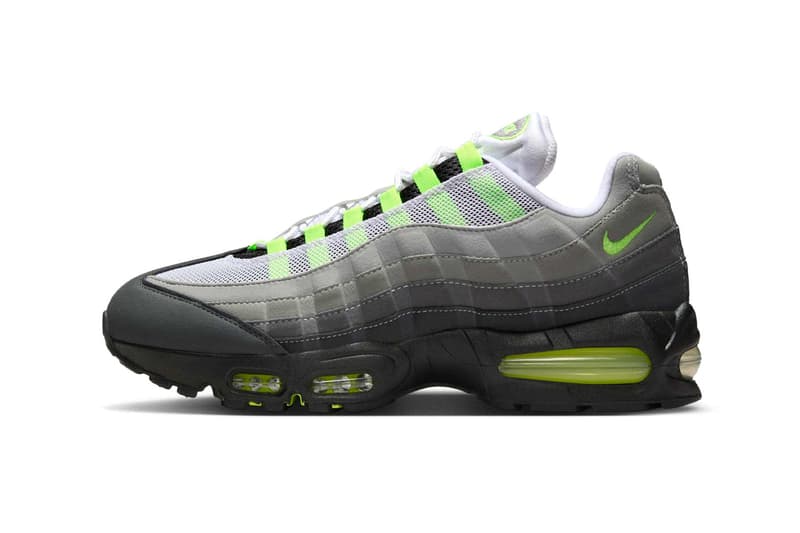 Nike Air Max 95 "Neon" 2025 HM4740-001 Black/Neon Yellow-Cool Grey release info snkrs og air max day
