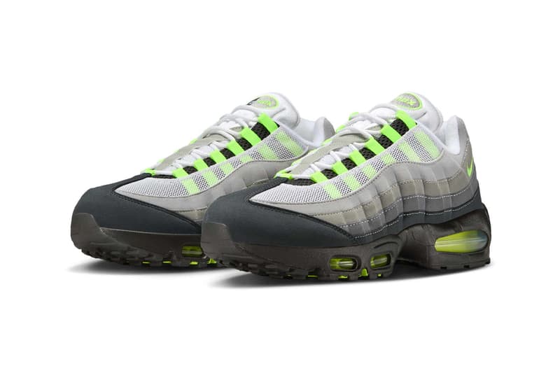 Nike Air Max 95 "Neon" 2025 HM4740-001 Black/Neon Yellow-Cool Grey release info snkrs og air max day