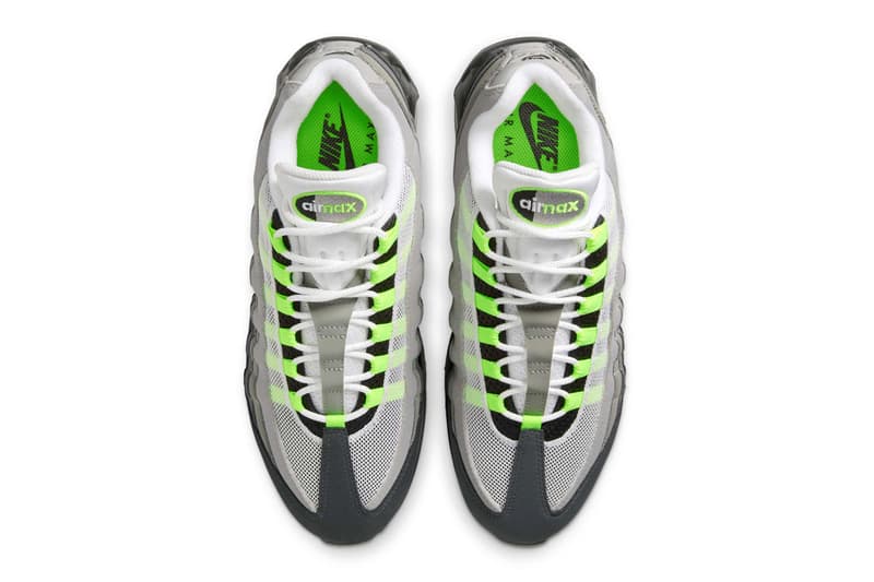Nike Air Max 95 "Neon" 2025 HM4740-001 Black/Neon Yellow-Cool Grey release info snkrs og air max day