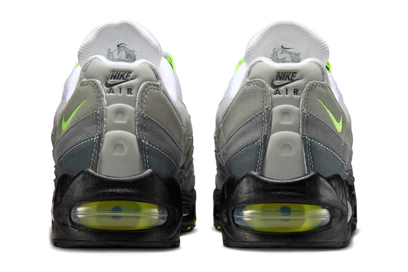 Nike Air Max 95 "Neon" 2025 HM4740-001 Black/Neon Yellow-Cool Grey release info snkrs og air max day