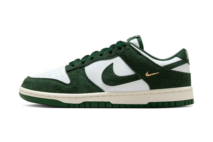 Nike Gives This Dunk Low Pack a Mini Gold Swoosh Ornament