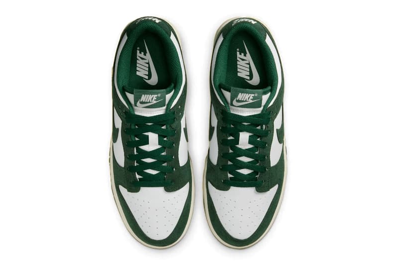 Nike Dunk Low Gorge Green Summit White Dark Sulfur Pale Ivory IB4417-100 IB4417-101 Release Info
