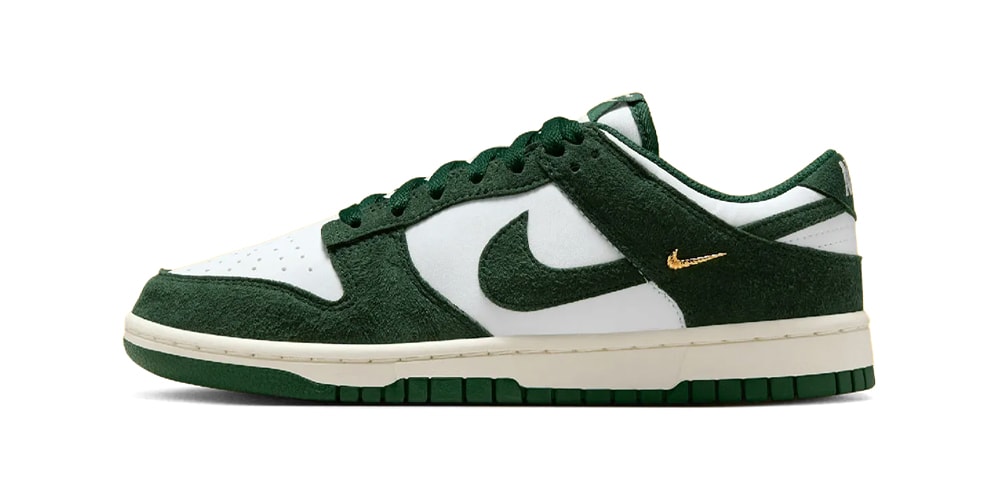 Nike Gives This Dunk Low Pack a Mini Gold Swoosh Ornament