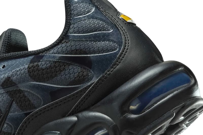 Paris Saint-Germain Join Forces for Collaborative Nike Air Max Plus psg Release info football club black particle grey anthracite