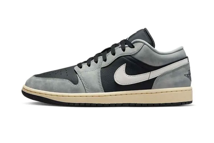 The Air Jordan 1 Low Lands in "Light Smoke Grey"