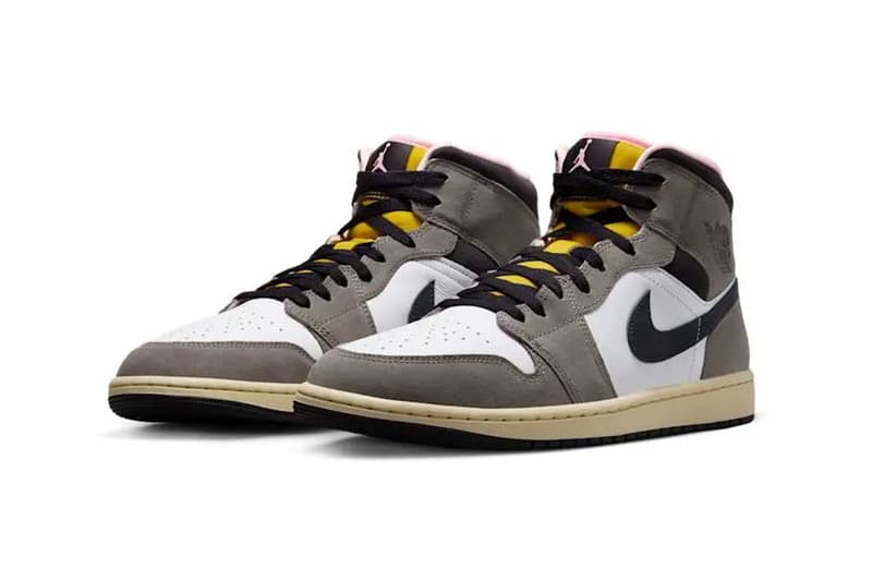 Air Jordan 1 Mid Cave Stone Release Info