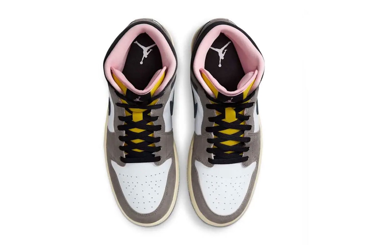 Air Jordan 1 Mid Cave Stone Release Info