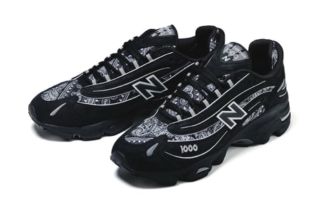 Official Look at the atmos x New Balance 1000 "Bāṅdhnū"