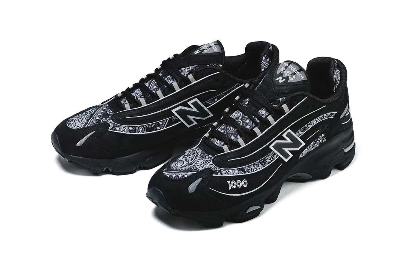 New Balance 1000 "Bāṅdhnū" Release Info joe freshgoods aime leon dore nb 1000 hirofumi kojima atmos M1000AP atmos-exclusive