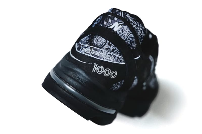 New Balance 1000 "Bāṅdhnū" Release Info joe freshgoods aime leon dore nb 1000 hirofumi kojima atmos M1000AP atmos-exclusive