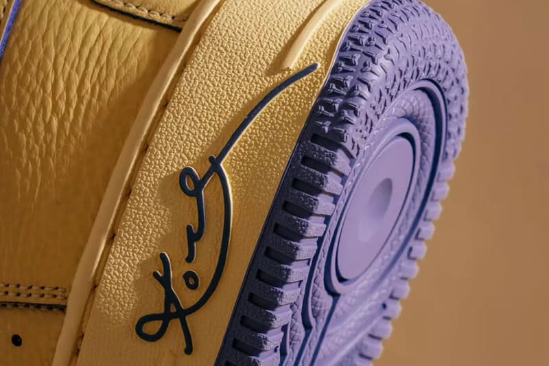 Kobe Bryant Nike Air Force 1 Low Soft Yellow Release Info HV9408-700 date store list buying guide photos price