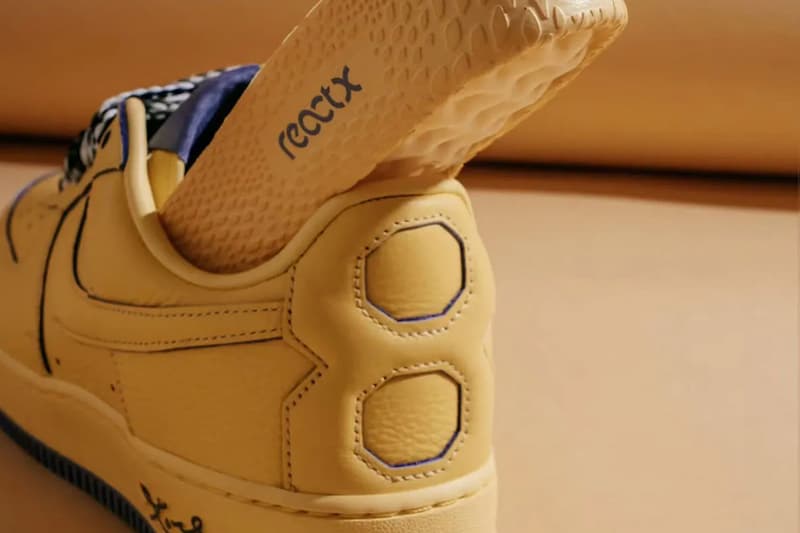 Kobe Bryant Nike Air Force 1 Low Soft Yellow Release Info HV9408-700 date store list buying guide photos price