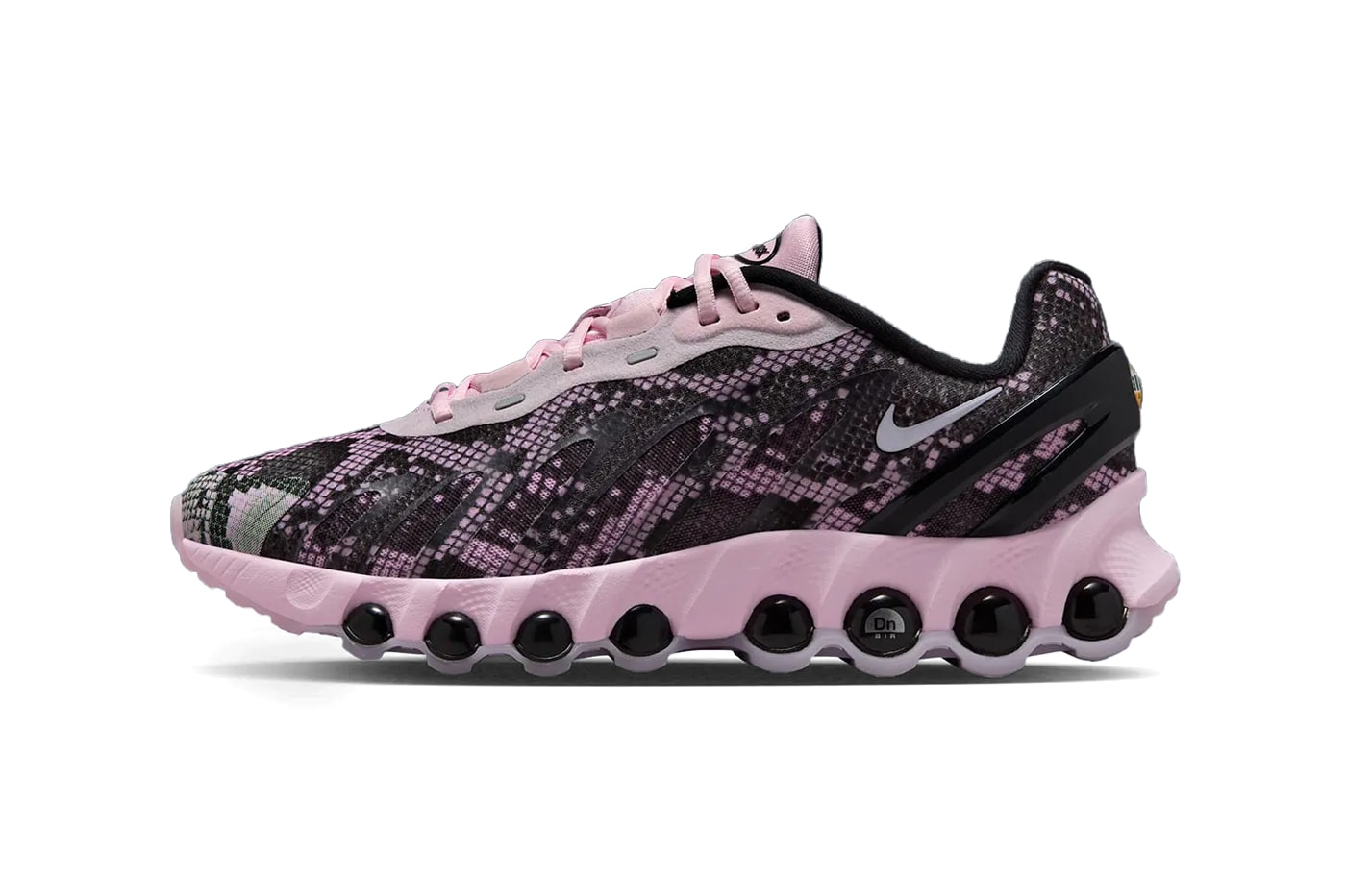 Nike Air Max DN8 "Pink Snakeskin" Release Info II0539-600 swoosh reptilian blackpink pink black