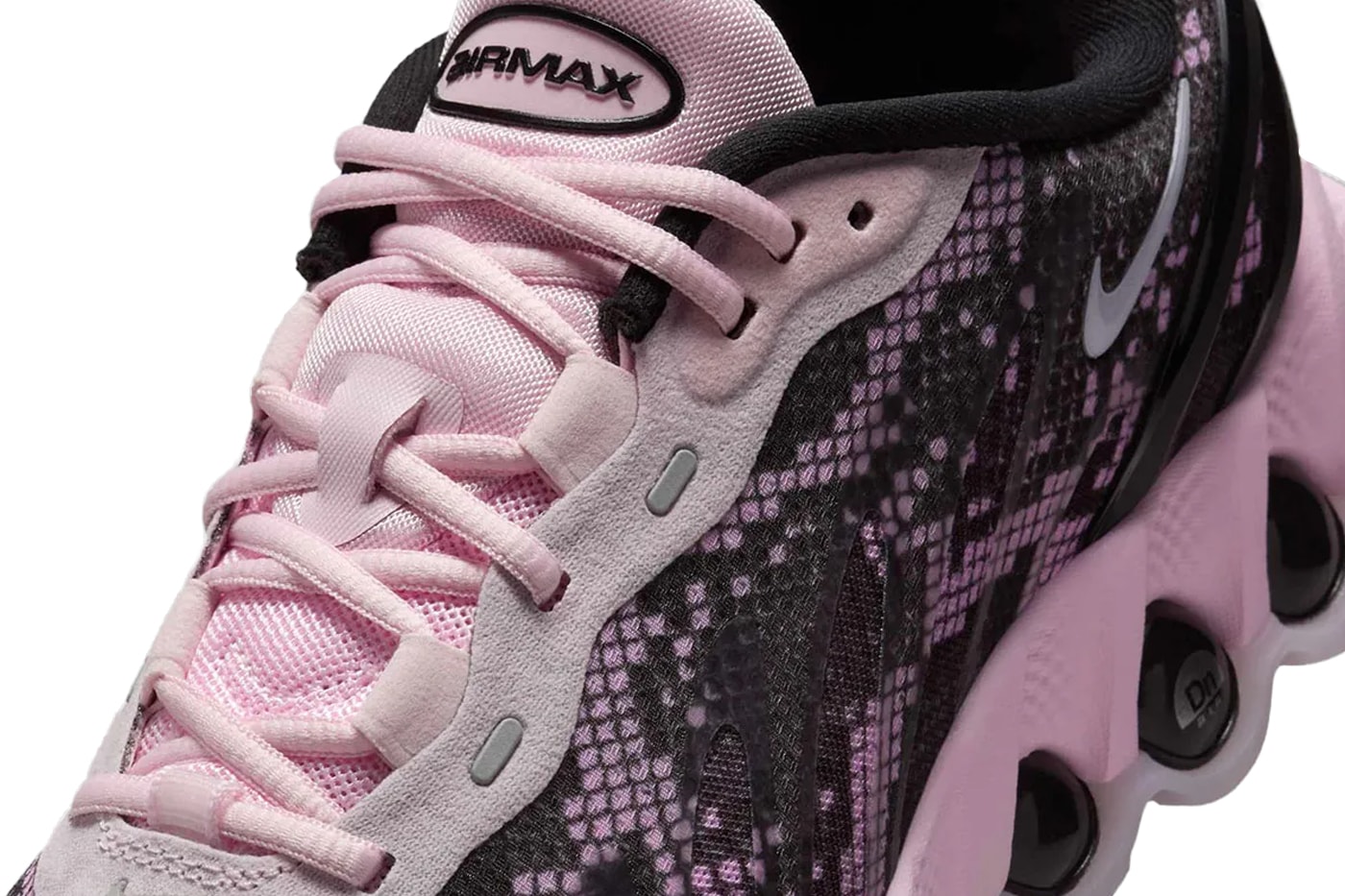Nike Air Max DN8 "Pink Snakeskin" Release Info II0539-600 swoosh reptilian blackpink pink black