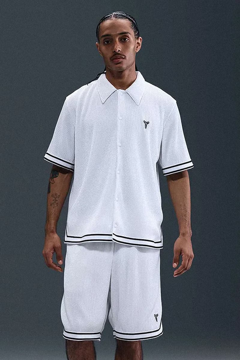 Nike Expands Kobe Bryant's Mamba Collection With Football-Focused Apparel jerseys ripstop pants track pants tshirts black mamba