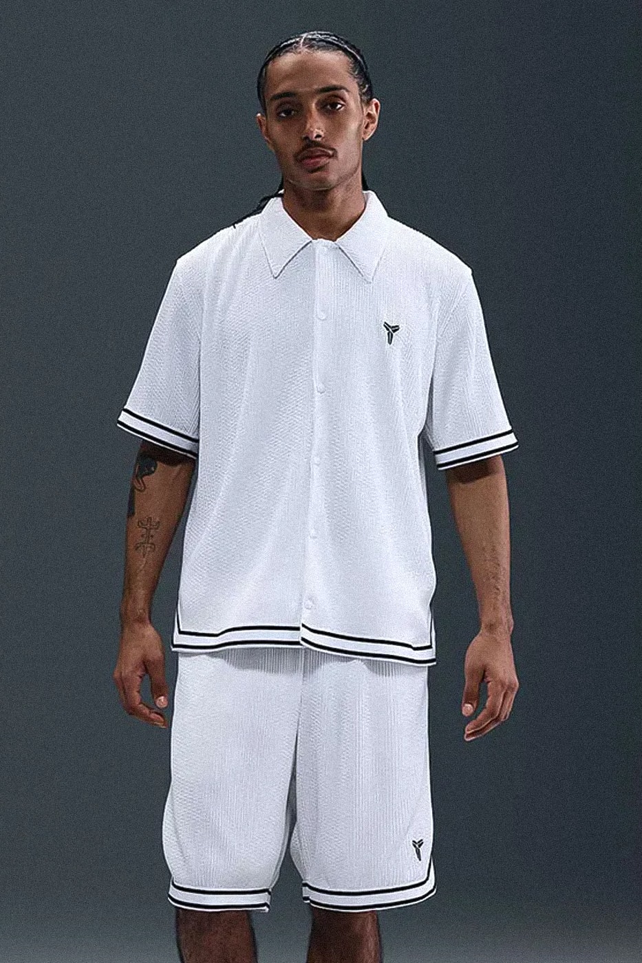 Nike Expands Kobe Bryant's Mamba Collection With Football-Focused Apparel jerseys ripstop pants track pants tshirts black mamba