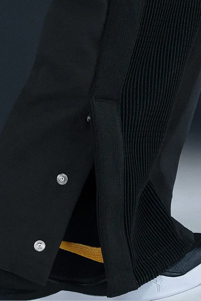 Nike Expands Kobe Bryant's Mamba Collection With Football-Focused Apparel jerseys ripstop pants track pants tshirts black mamba