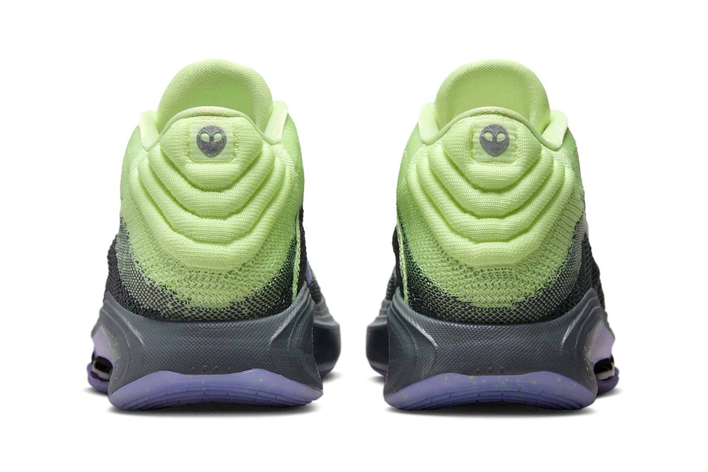 Victor Wembanyama Nike GT Hustle 3 “Barely Volt” FV5953-700 Release Info Barely Volt/Metallic Silver-Dark Grey-Purple Agate swoosh alien french paris nba san antonio spurs
