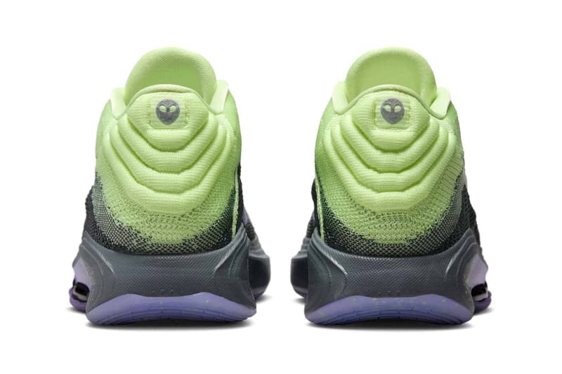 Victor Wembanyama Nike GT Hustle 3 “Barely Volt” FV5953-700 Release Info Barely Volt/Metallic Silver-Dark Grey-Purple Agate swoosh alien french paris nba san antonio spurs