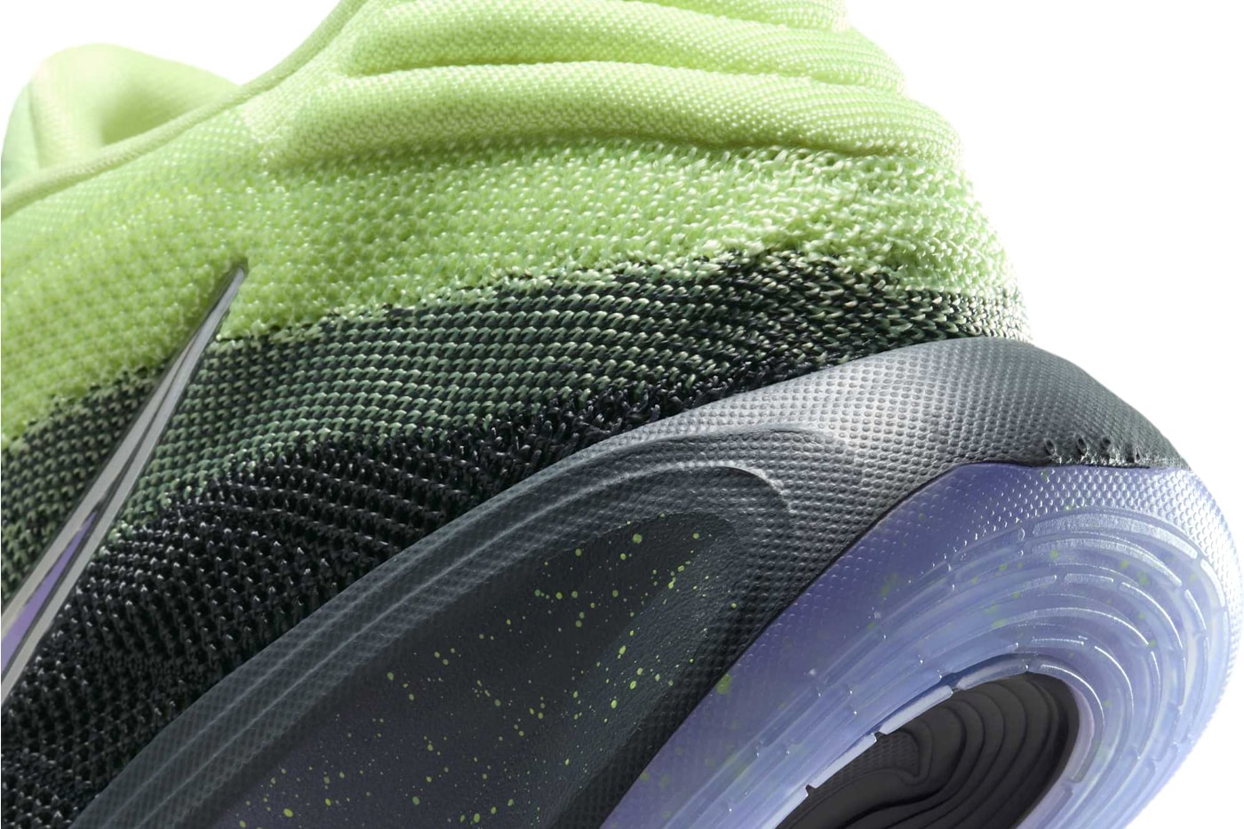 Victor Wembanyama Nike GT Hustle 3 “Barely Volt” FV5953-700 Release Info Barely Volt/Metallic Silver-Dark Grey-Purple Agate swoosh alien french paris nba san antonio spurs