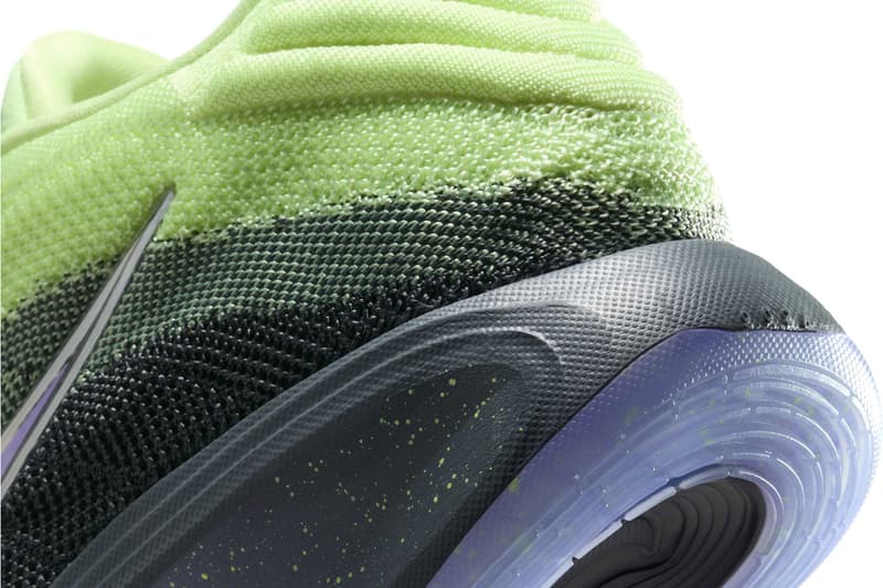 Victor Wembanyama Nike GT Hustle 3 “Barely Volt” FV5953-700 Release Info Barely Volt/Metallic Silver-Dark Grey-Purple Agate swoosh alien french paris nba san antonio spurs