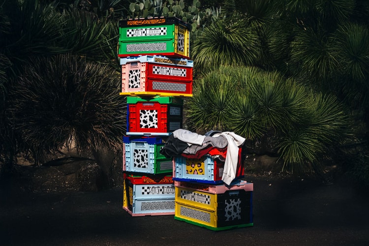 ©SAINT Mxxxxxx Debuts Its First Foldable Storage Box With Vibrant Postmodern Flair