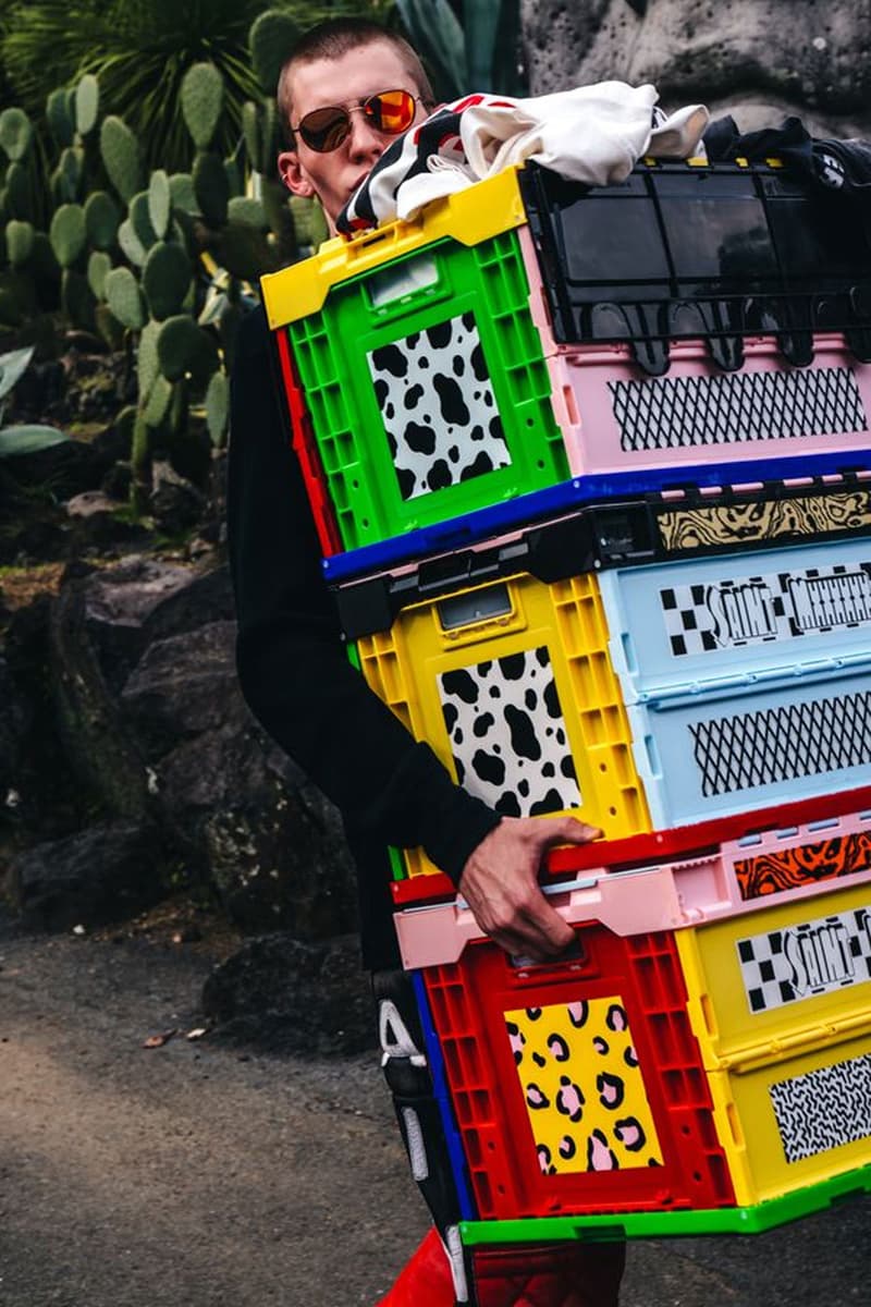 ©SAINT Mxxxxxx First Foldable Storage Box Stainless Steel Box Table Release Info japanese storage box delivery crates transformable table stools