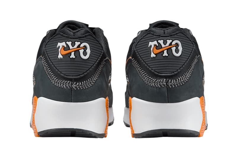 Yomiuri Giants x Nike Air Max 90 “Tokyo” II2353-001 Release Info Black/White-Iron Grey-Bright Ceramic